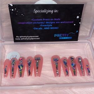 Long Coffin Pink Chameleon